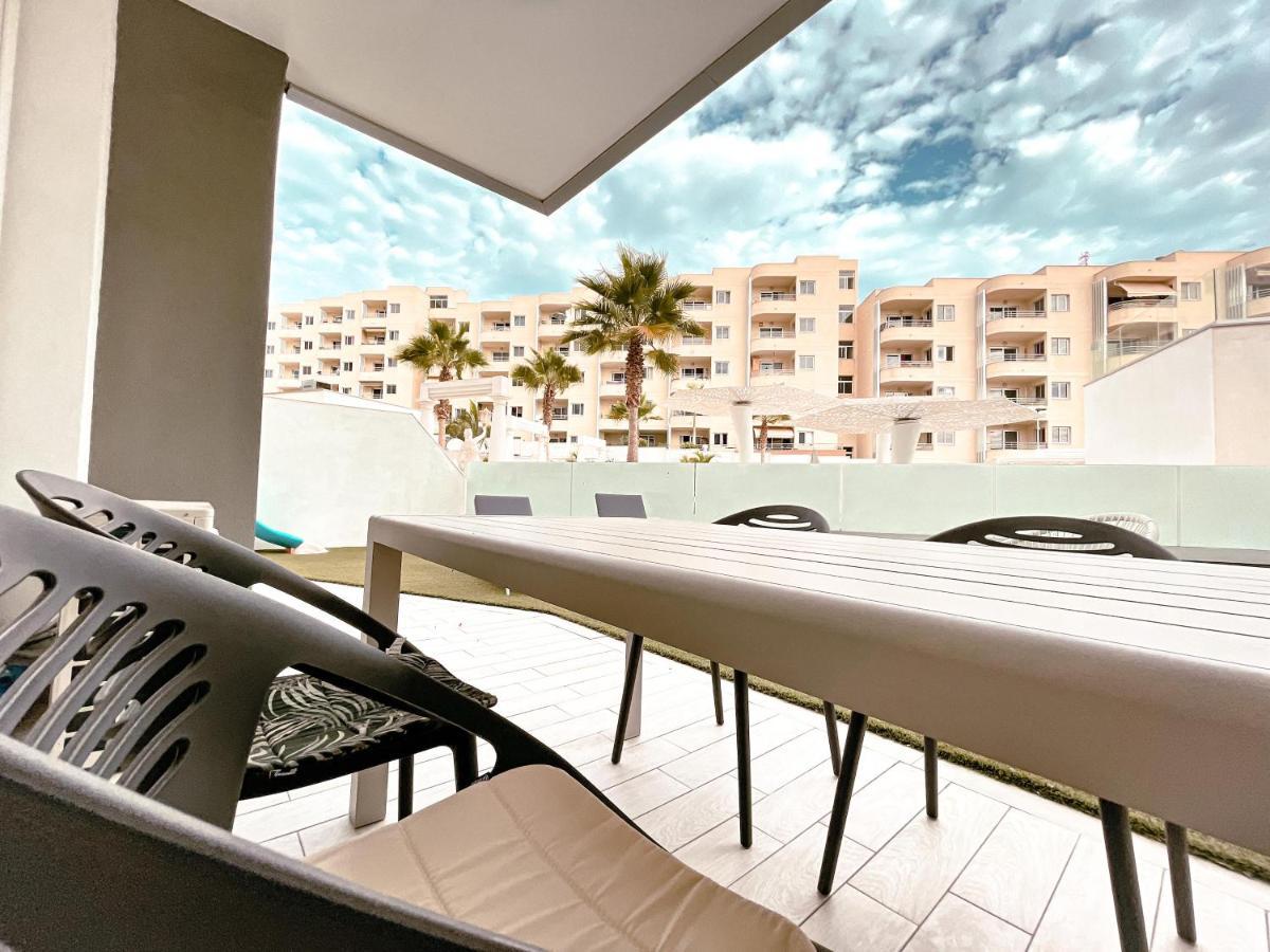 Ocean Garden, Ac, Sun Terrace, Heated Pool, Parking, Pp901 Apartment Costa Adeje  Bagian luar foto