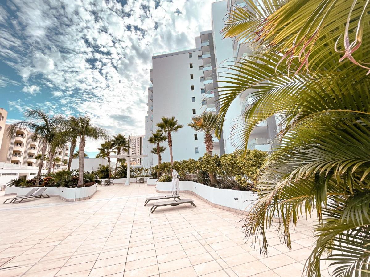 Ocean Garden, Ac, Sun Terrace, Heated Pool, Parking, Pp901 Apartment Costa Adeje  Bagian luar foto